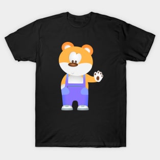 Cute teddy bear in trousers T-Shirt